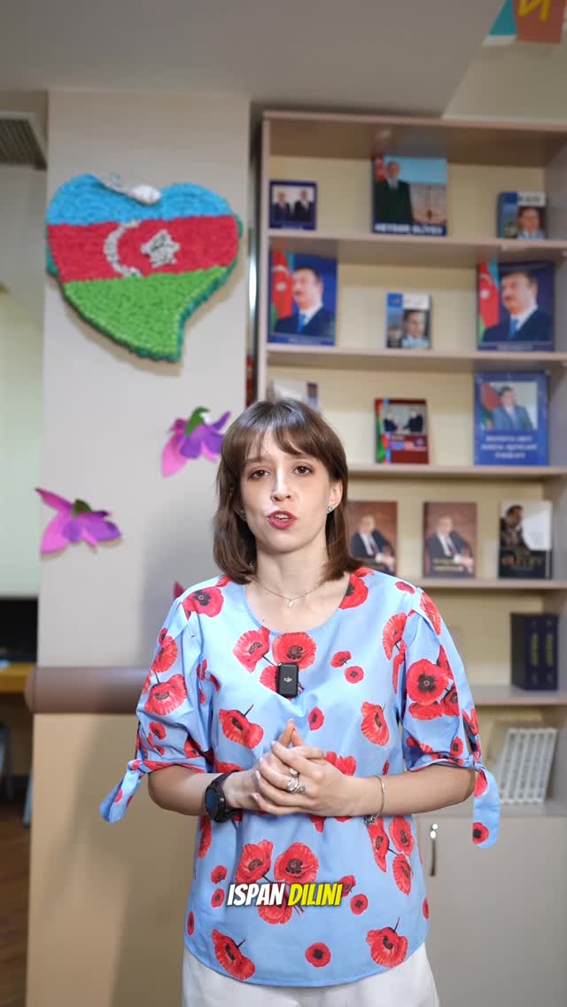 Şagirdlər Yay Məktəbində İspan dilini interaktiv şəkildə öyrənirlər