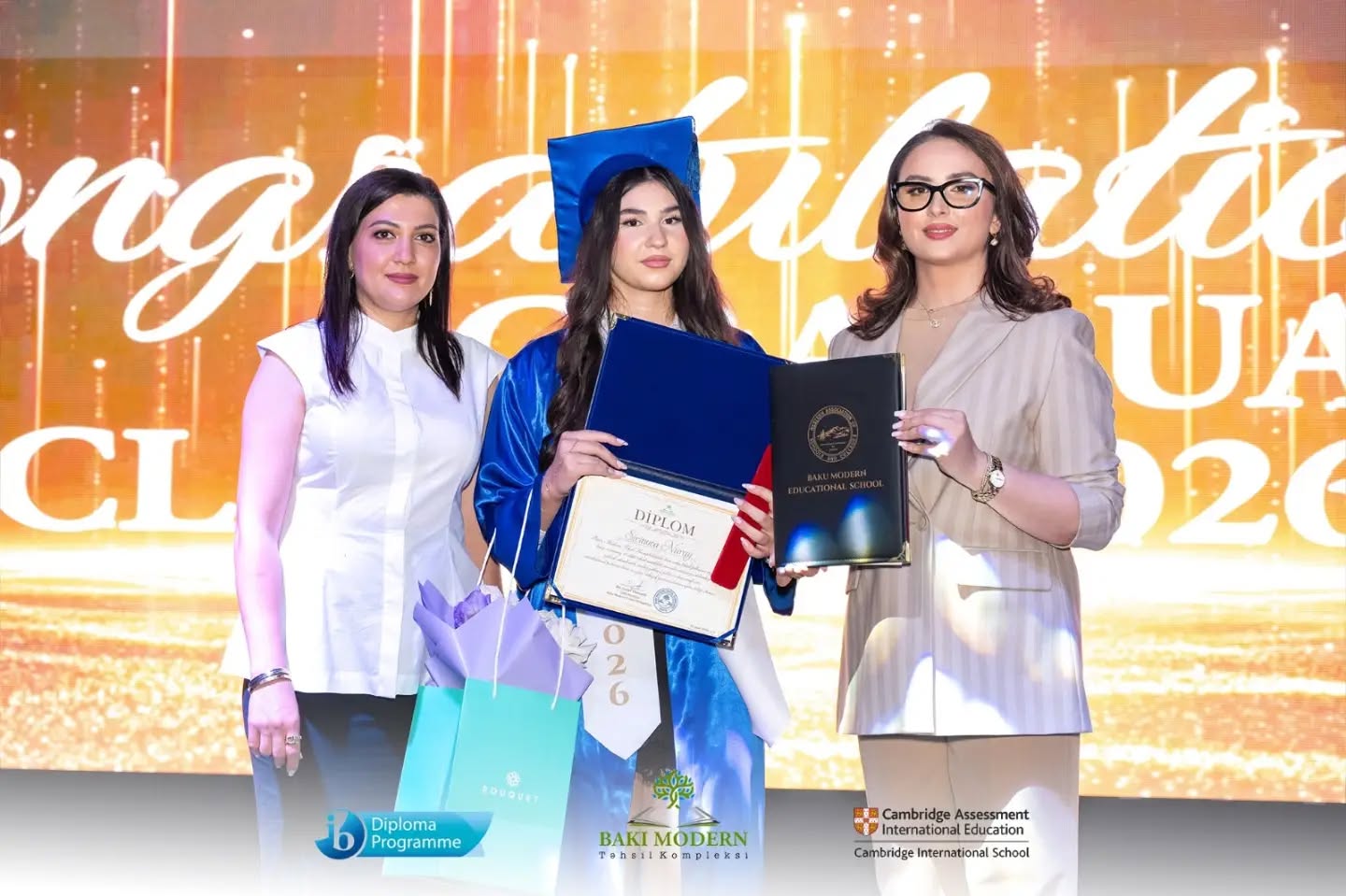 Bakı Modern məzunları beynəlxalq universitetlərdən qəbul və təqaüd təklifləri əldə ediblər
