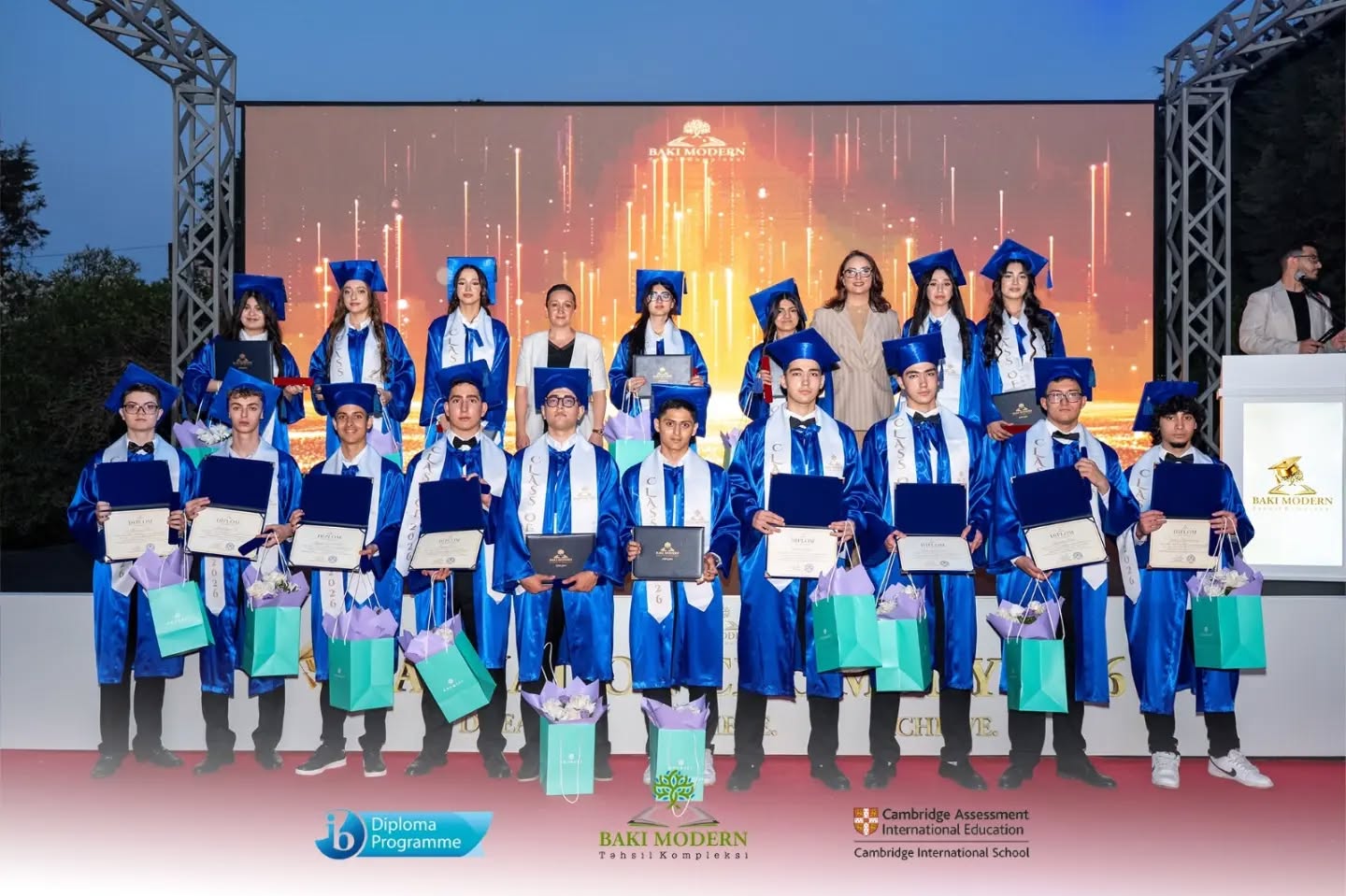 Bakı Modern Təhsil Kompleksinin 2026-cı il məzunları uğurlarını qeyd etdilər