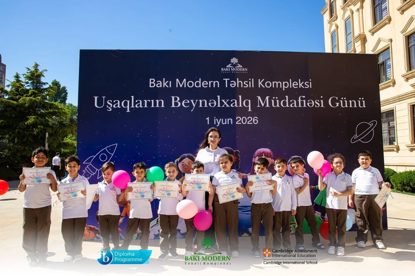 Baku Modern Education Complex Celebrates International Children's Day