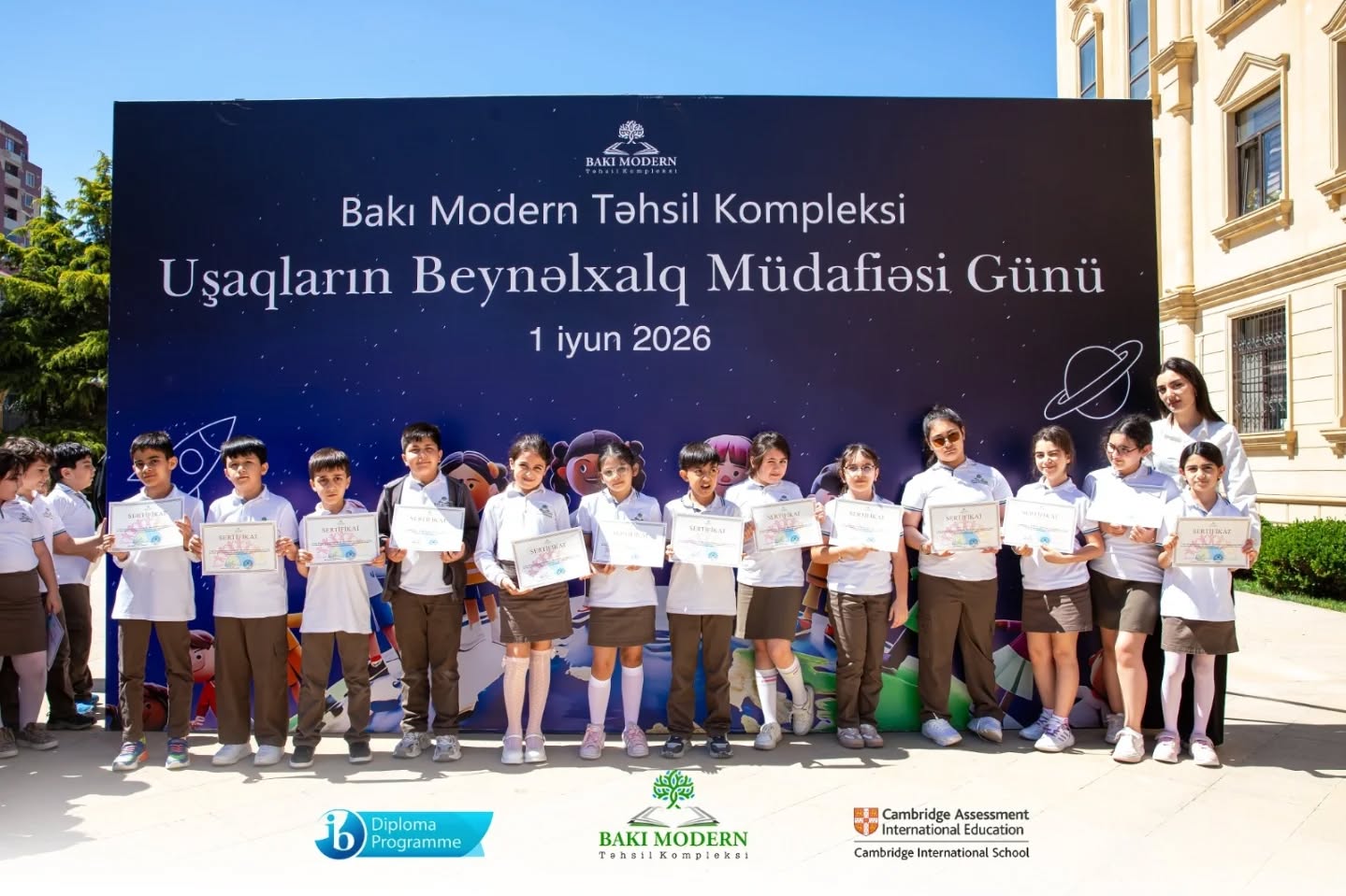 Baku Modern Education Complex Celebrates International Children's Day