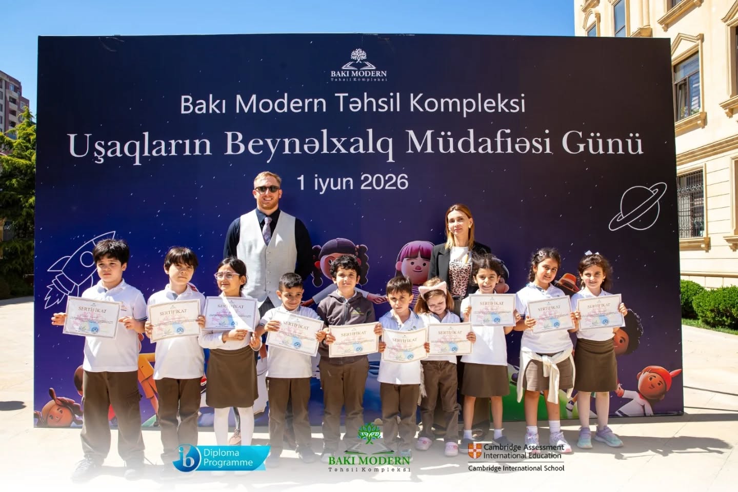 Baku Modern Education Complex Celebrates International Children's Day