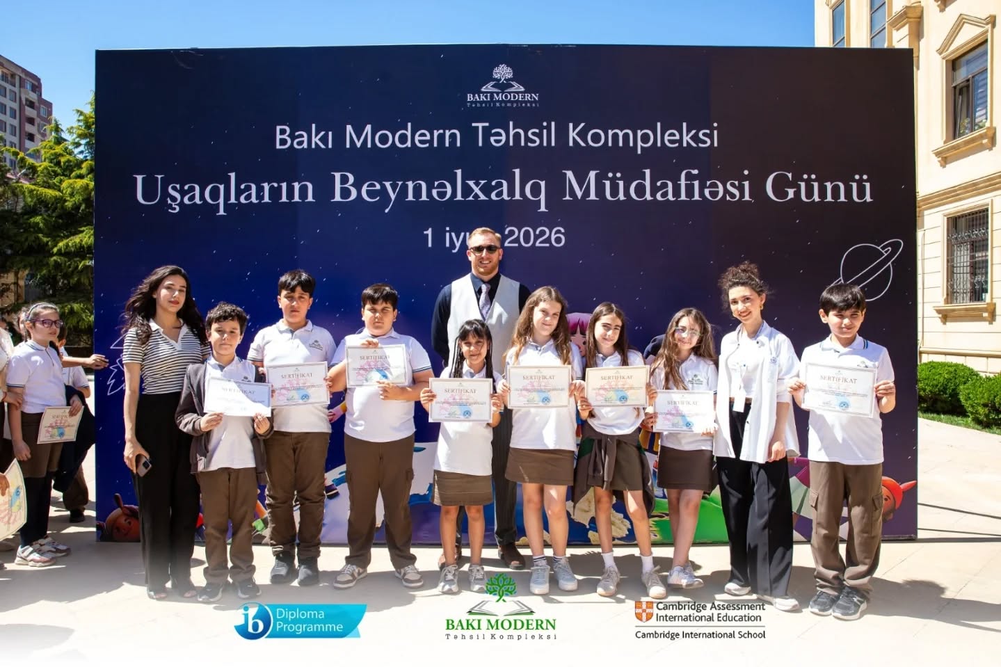 Bakı Modern Təhsil Kompleksində Uşaqların Beynəlxalq Müdafiəsi Günü qeyd olunub