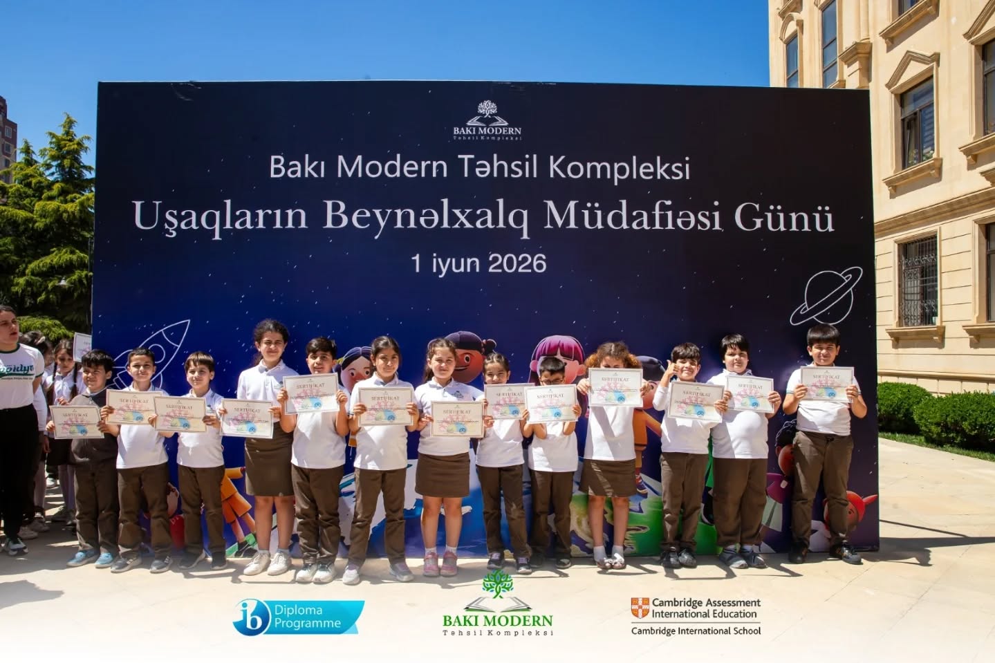 Bakı Modern Təhsil Kompleksində Uşaqların Beynəlxalq Müdafiəsi Günü qeyd olunub