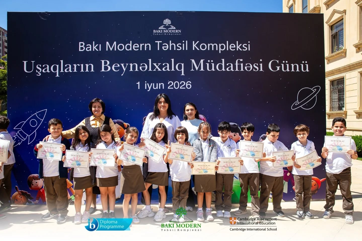 Bakı Modern Təhsil Kompleksində Uşaqların Beynəlxalq Müdafiəsi Günü qeyd olunub