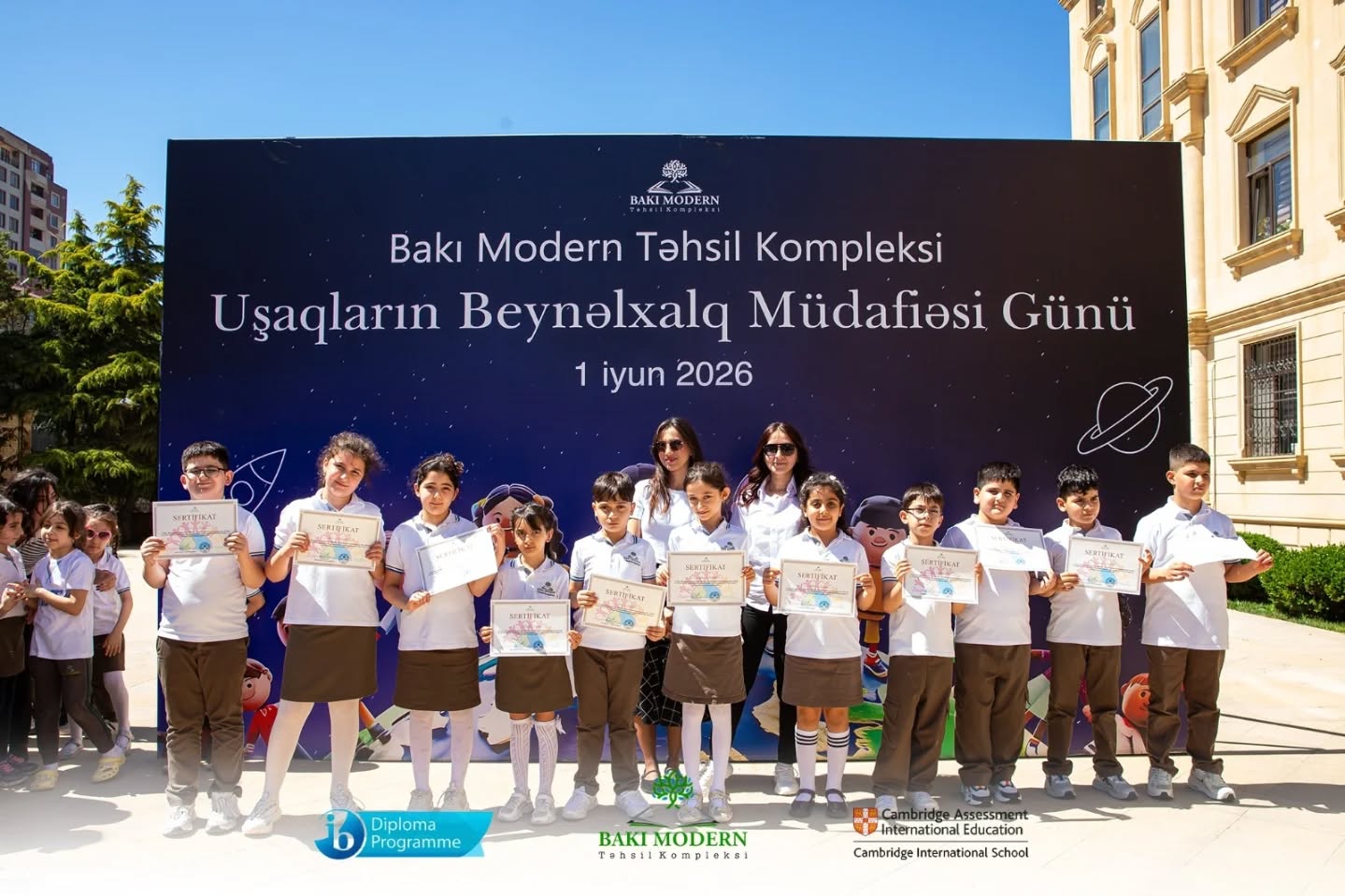Bakı Modern Təhsil Kompleksində Uşaqların Beynəlxalq Müdafiəsi Günü qeyd olunub