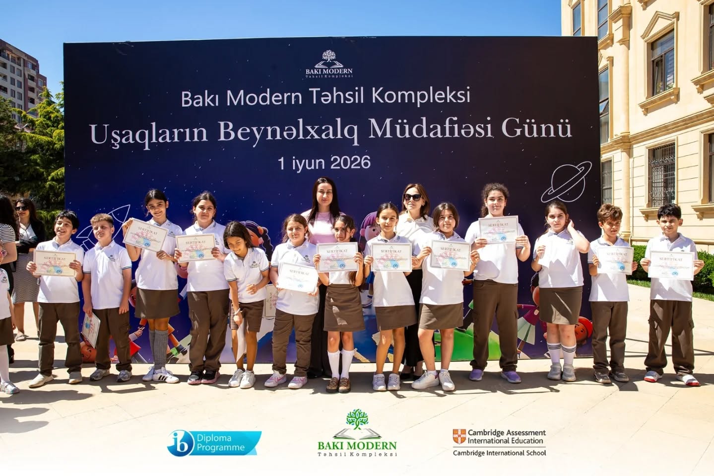 Bakı Modern Təhsil Kompleksində Uşaqların Beynəlxalq Müdafiəsi Günü qeyd olunub