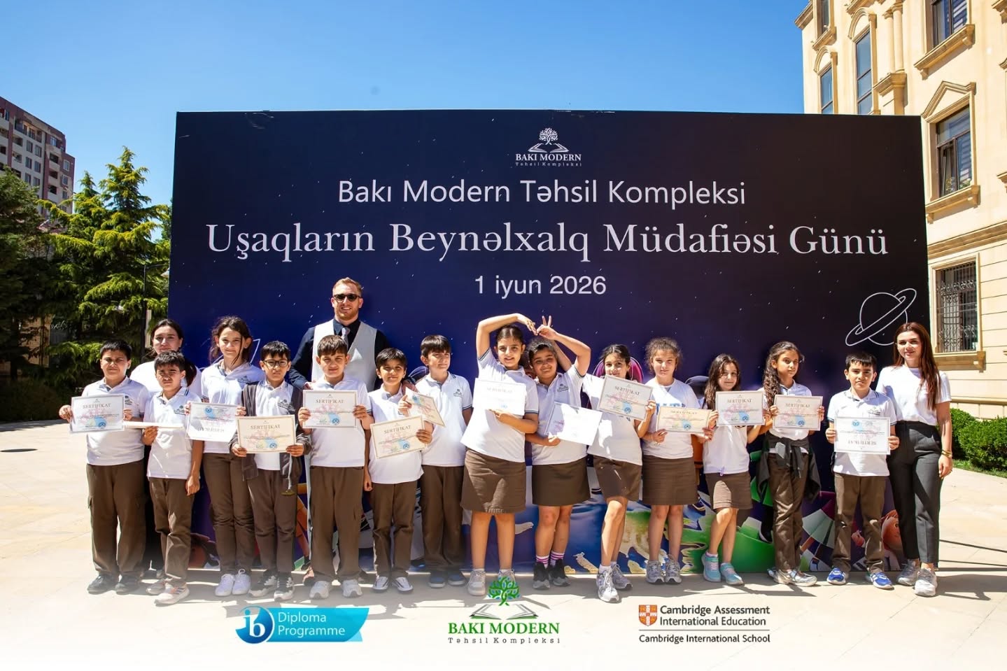 Bakı Modern Təhsil Kompleksində Uşaqların Beynəlxalq Müdafiəsi Günü qeyd olunub