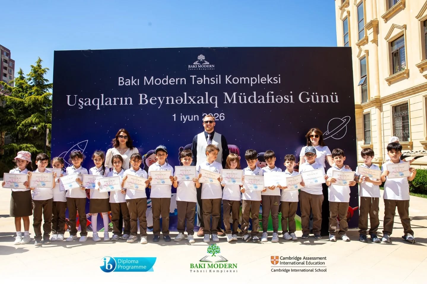 Bakı Modern Təhsil Kompleksində Uşaqların Beynəlxalq Müdafiəsi Günü qeyd olunub
