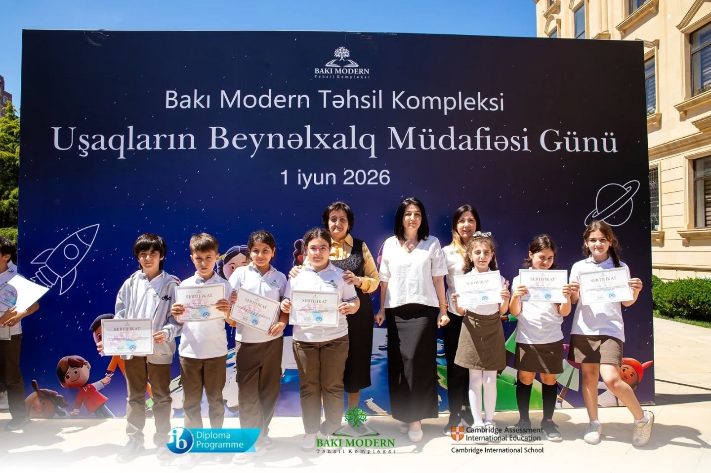 Bakı Modern Təhsil Kompleksində Uşaqların Beynəlxalq Müdafiəsi Günü qeyd olunub