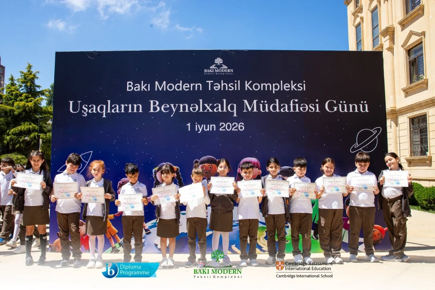 Bakı Modern Təhsil Kompleksində Uşaqların Beynəlxalq Müdafiəsi Günü qeyd olunub