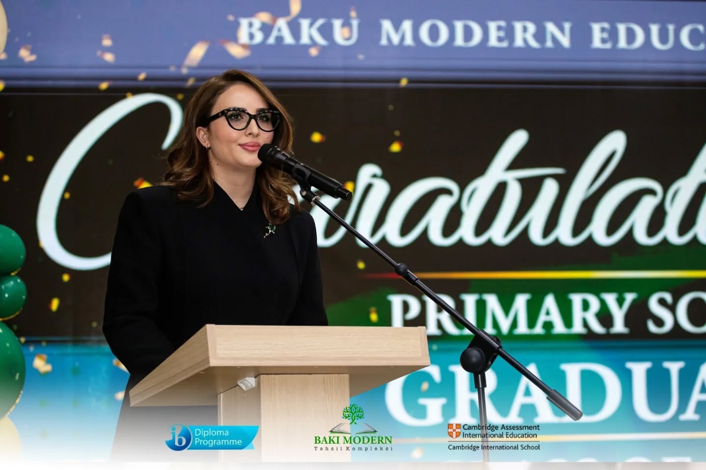 Primary School Students Celebrate Graduation at Baku Modern Education Complex