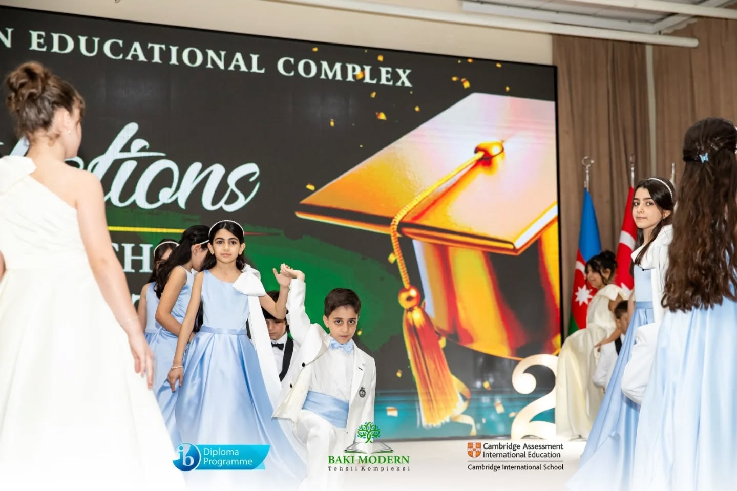 Primary School Students Celebrate Graduation at Baku Modern Education Complex