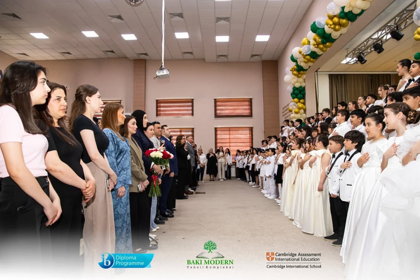 Primary School Students Celebrate Graduation at Baku Modern Education Complex