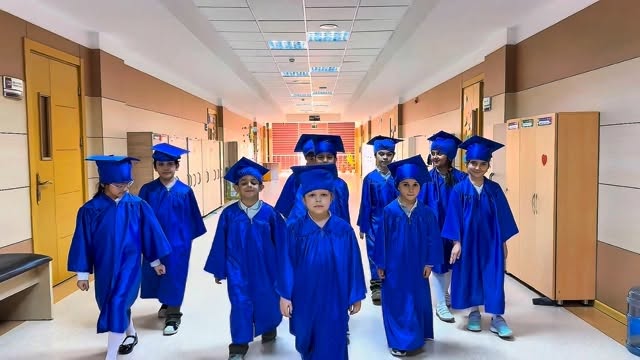 First-Grade Students Celebrate a Memorable Graduation Day