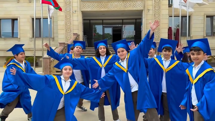 Graduation Day Celebrated with Joy at Baku Modern Education Complex