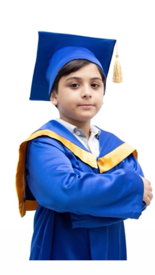 Young Graduates Celebrate the Completion of an Important School Stage