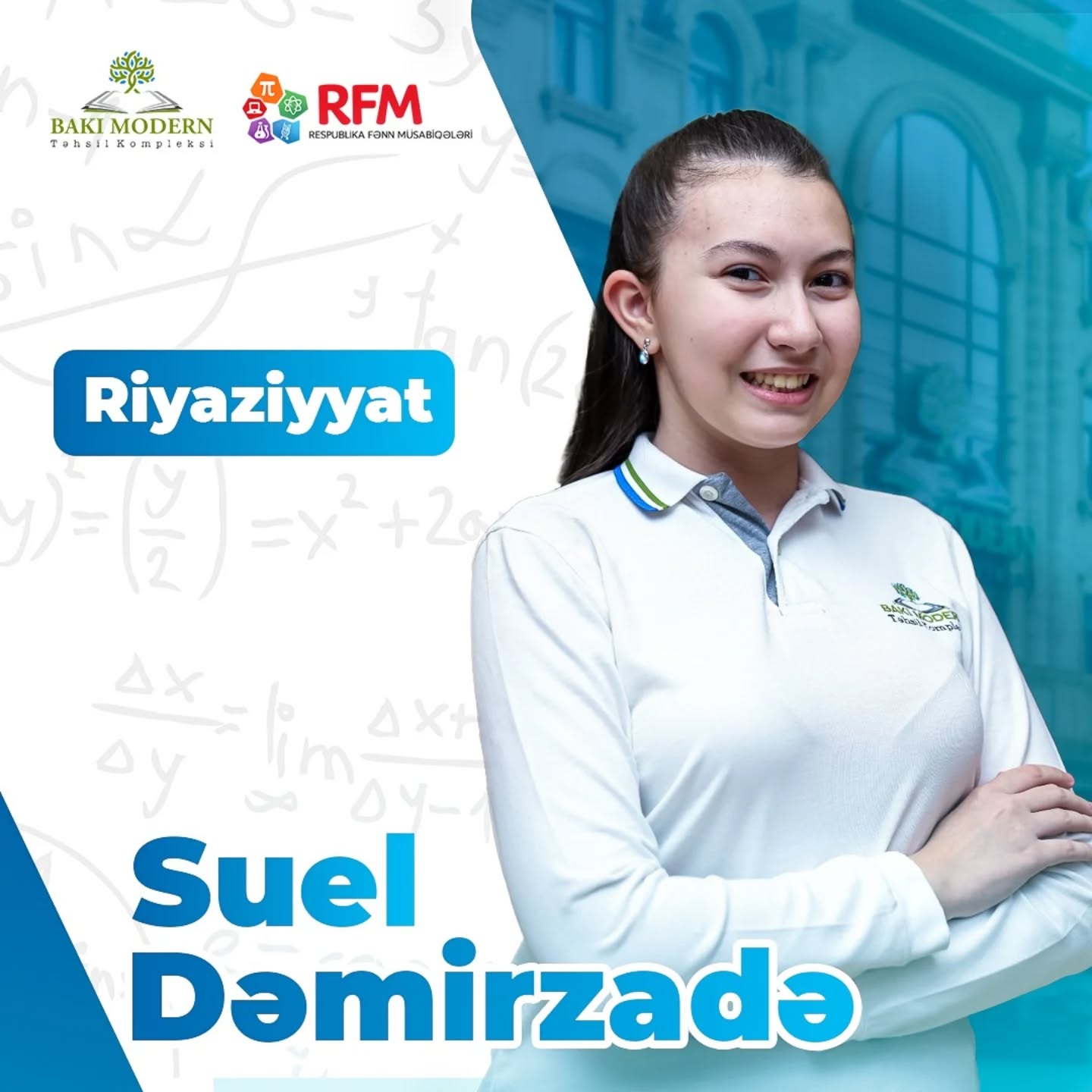 Şagirdimiz Respublika Fənn Olimpiadasının final mərhələsinə vəsiqə qazanıb