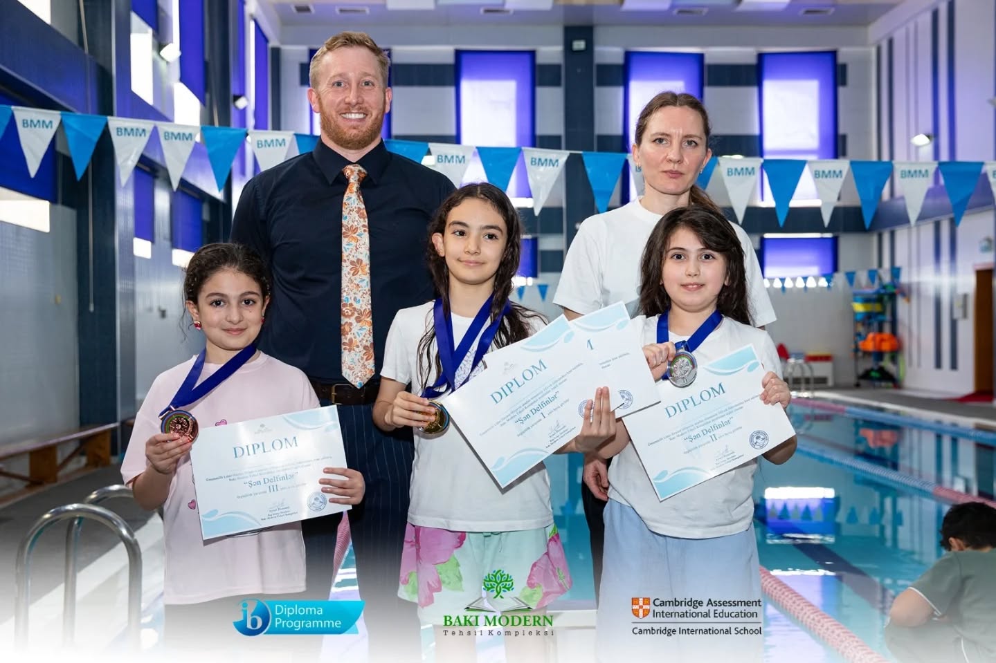 Young Swimmers Show Their Skills at the Cheerful Dolphins Competition