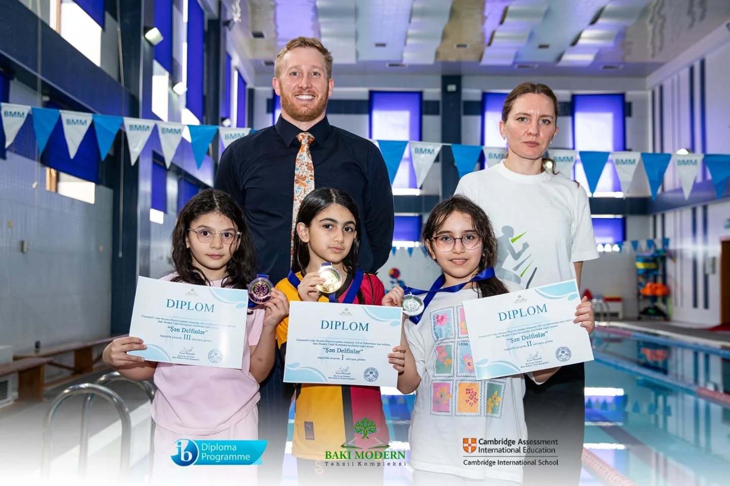 Young Swimmers Show Their Skills at the Cheerful Dolphins Competition