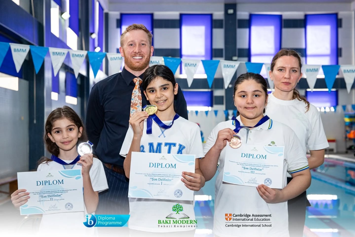 Young Swimmers Show Their Skills at the Cheerful Dolphins Competition