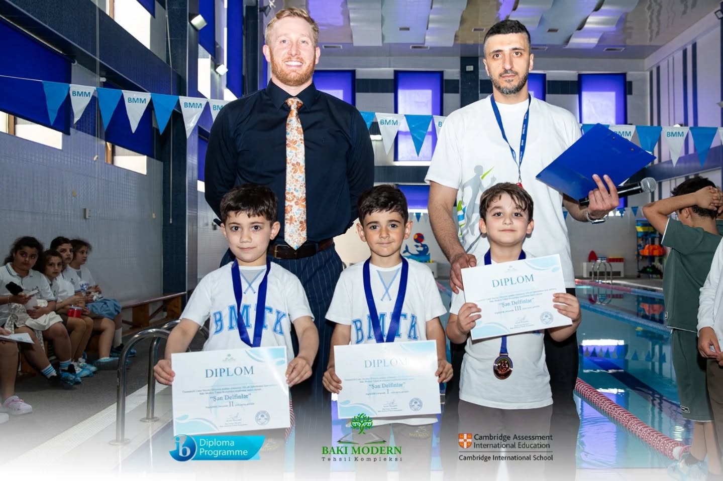 Young Swimmers Show Their Skills at the Cheerful Dolphins Competition