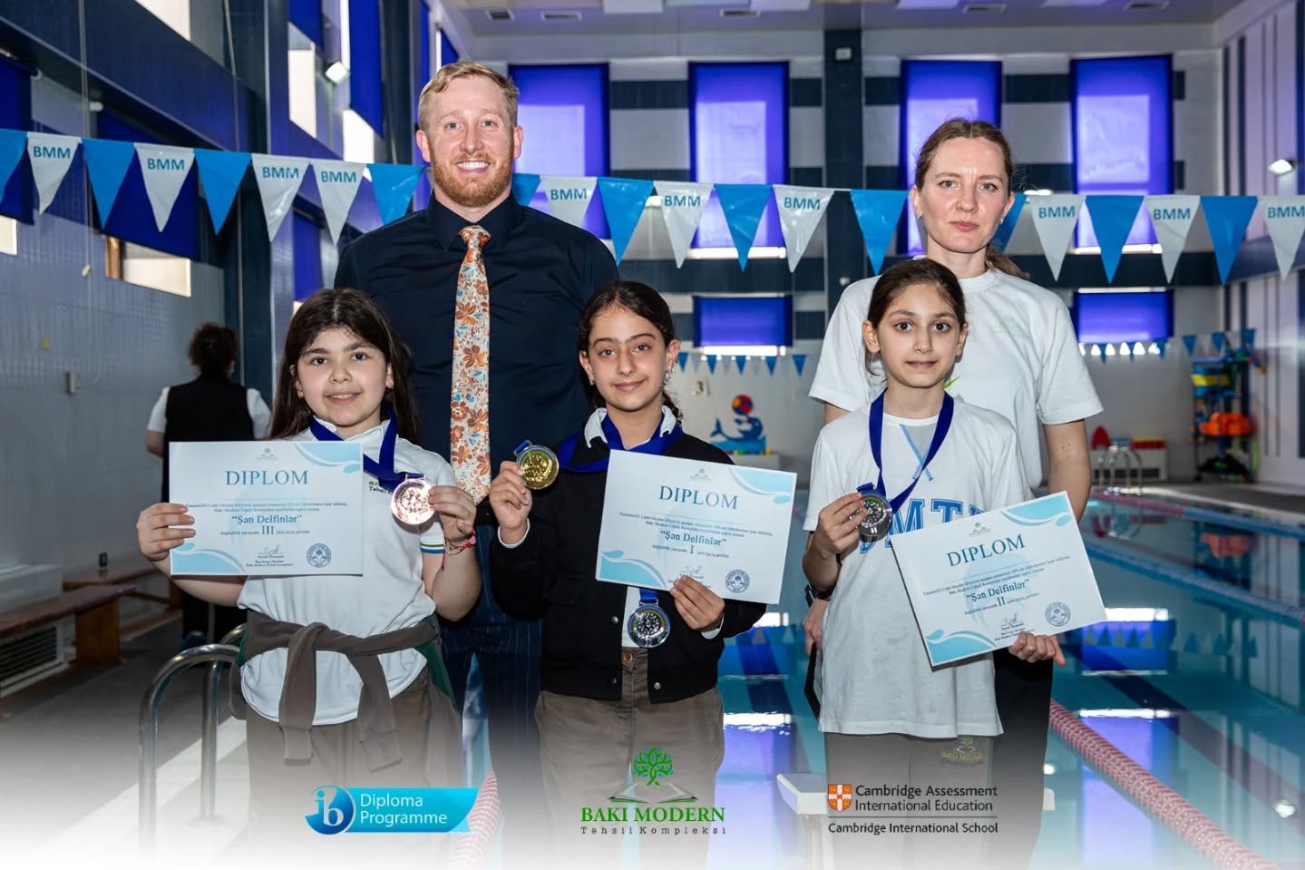 Young Swimmers Show Their Skills at the Cheerful Dolphins Competition
