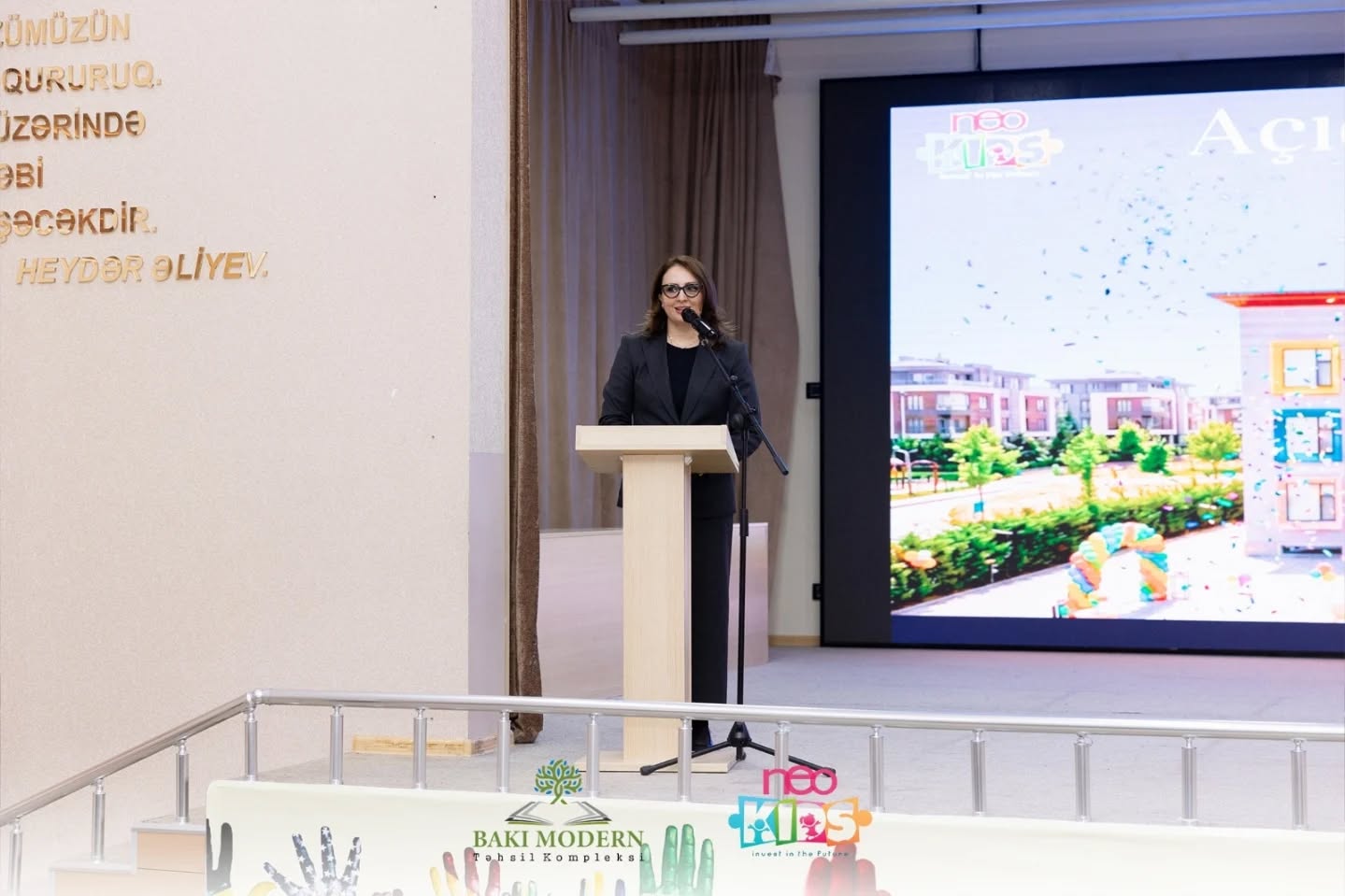 Baku Modern Education Complex Welcomed NeoKids Children and Parents
