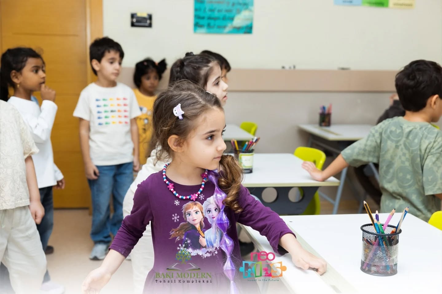 Baku Modern Education Complex Welcomed NeoKids Children and Parents