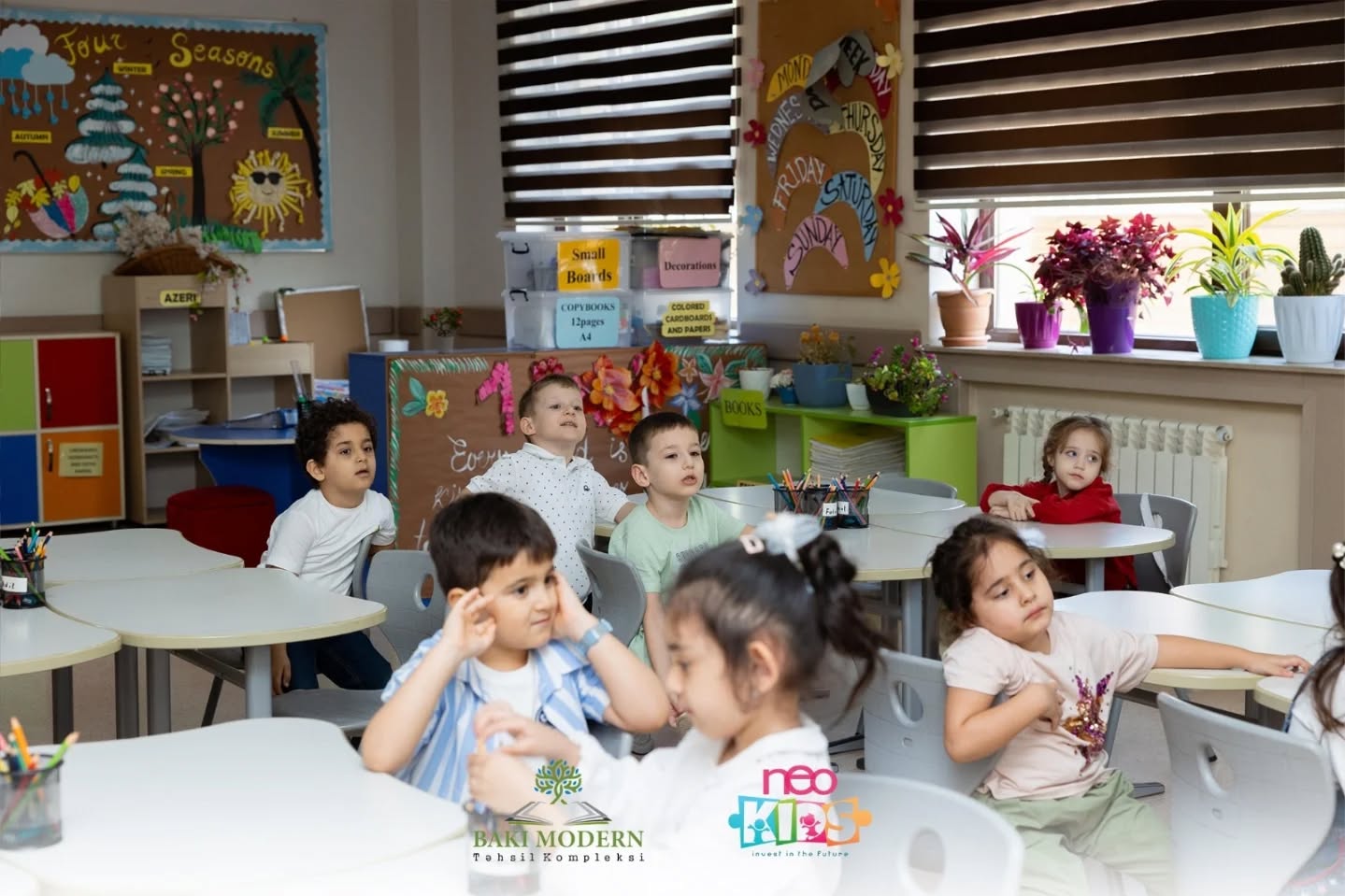 Baku Modern Education Complex Welcomed NeoKids Children and Parents