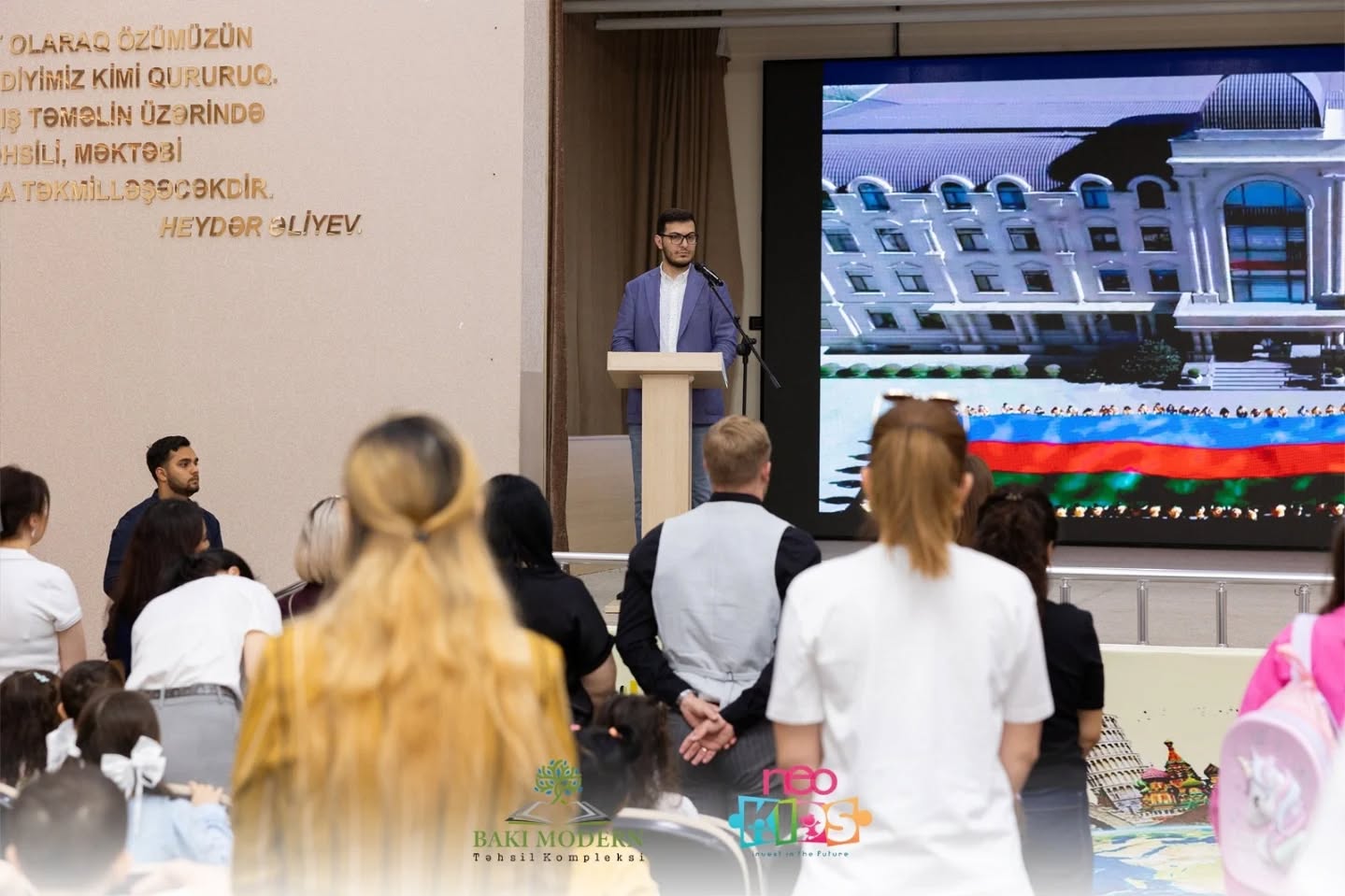 Baku Modern Education Complex Welcomed NeoKids Children and Parents