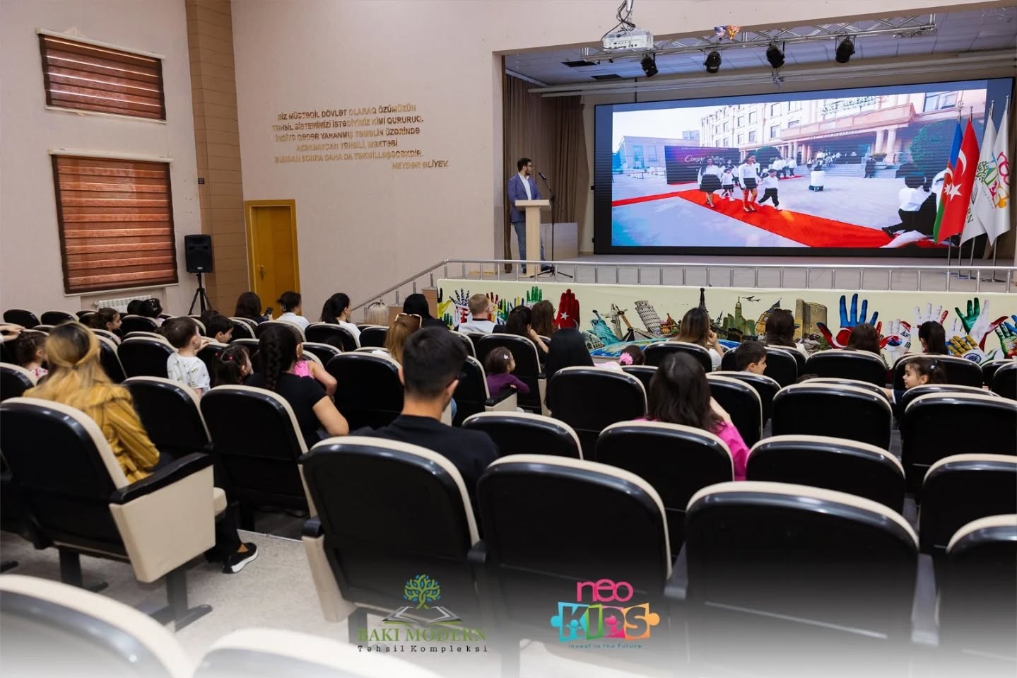 Baku Modern Education Complex Welcomed NeoKids Children and Parents