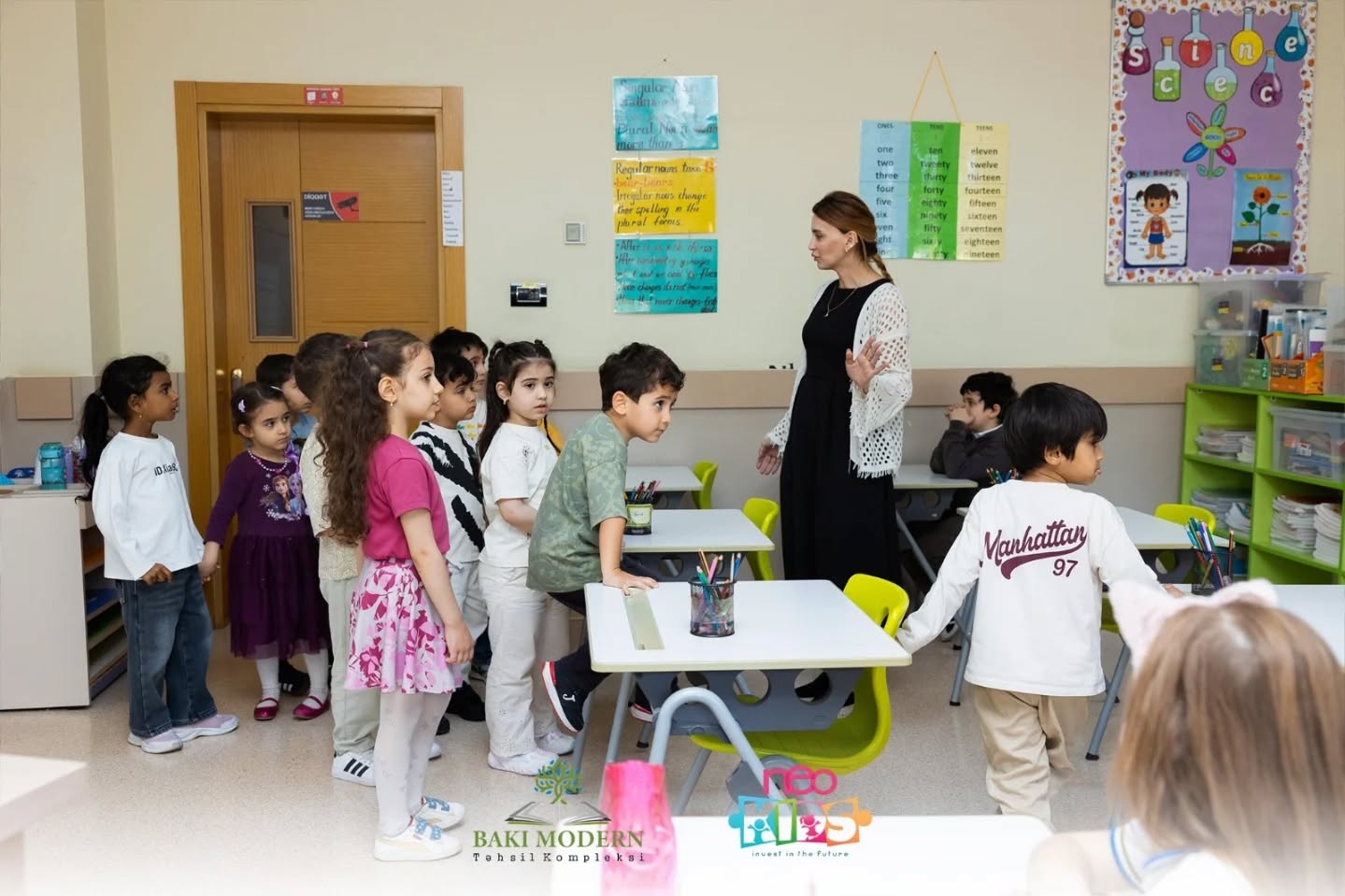 Baku Modern Education Complex Welcomed NeoKids Children and Parents