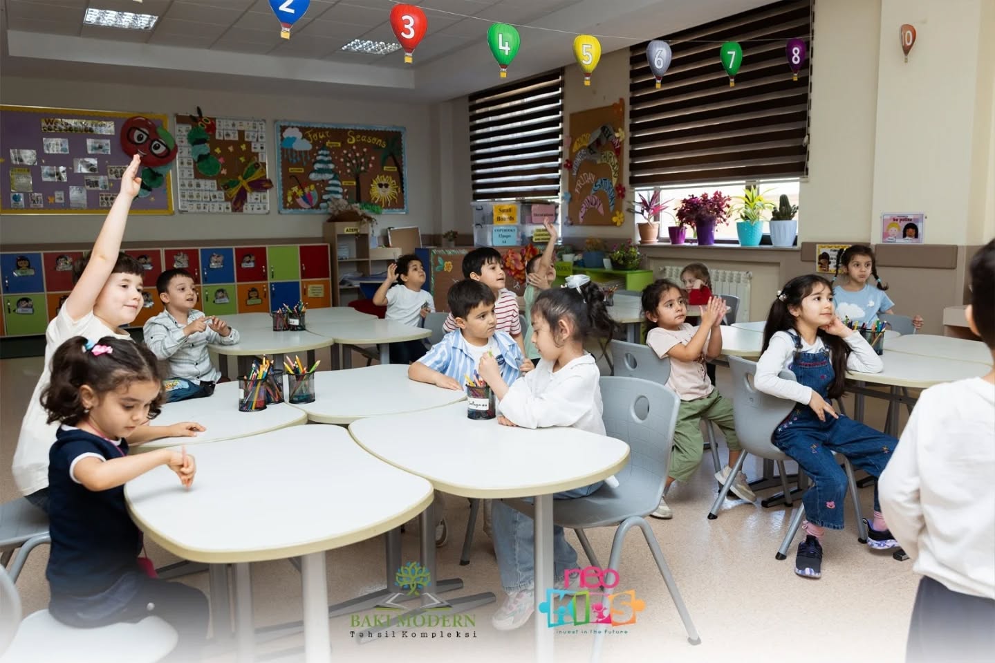 Baku Modern Education Complex Welcomed NeoKids Children and Parents