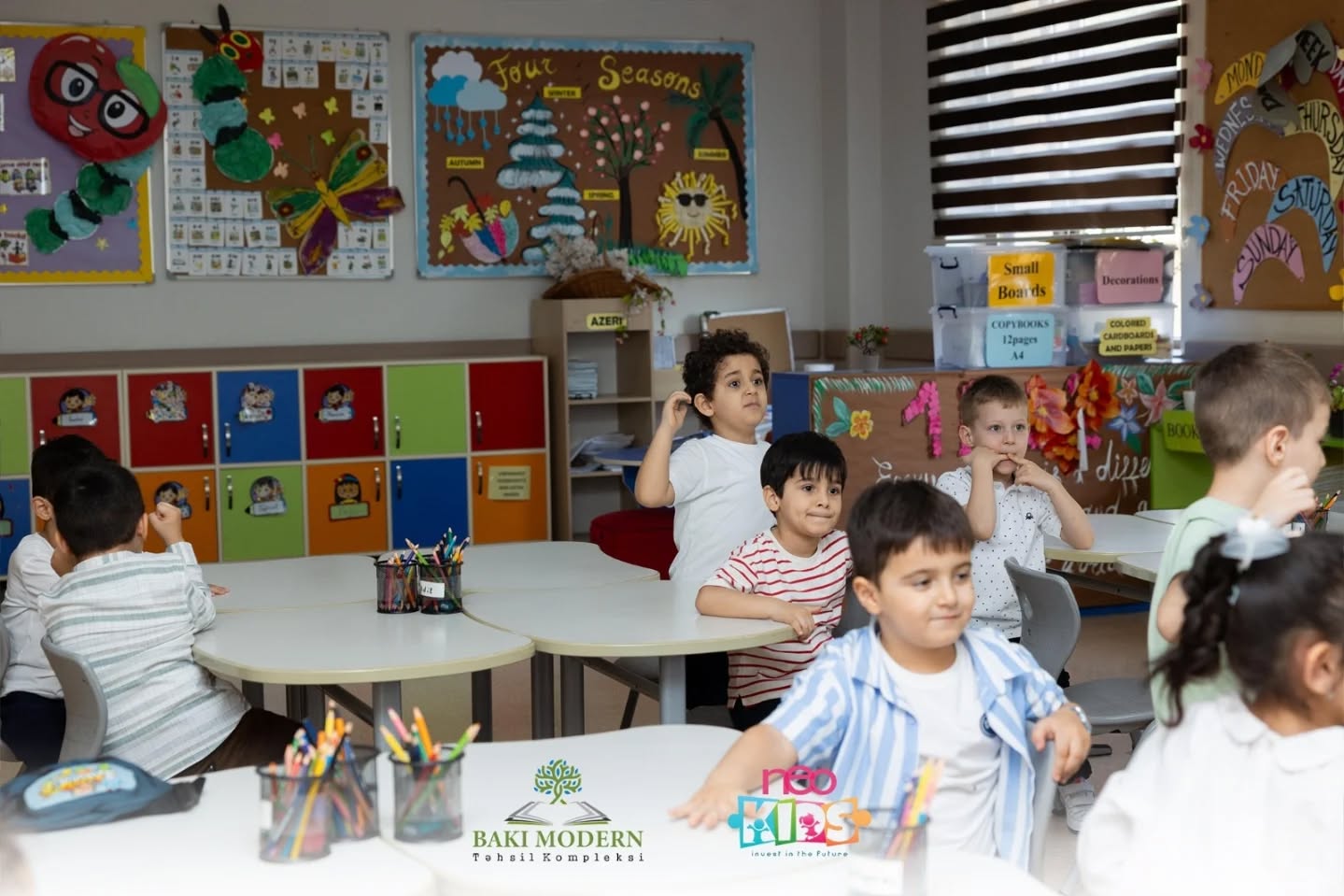 Baku Modern Education Complex Welcomed NeoKids Children and Parents