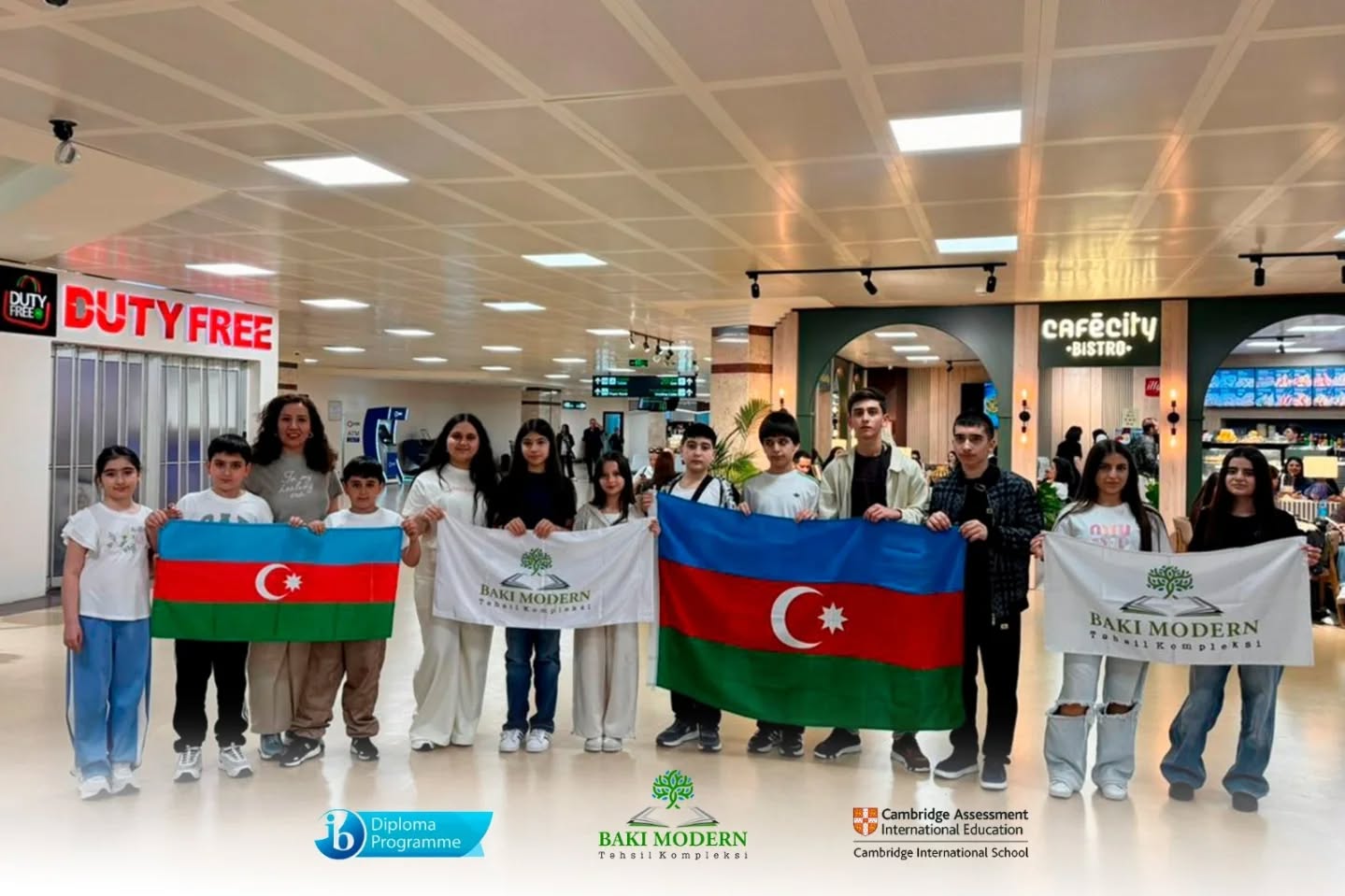 Şagirdlərimiz İtaliyada keçiriləcək beynəlxalq olimpiadalara yola düşüblər