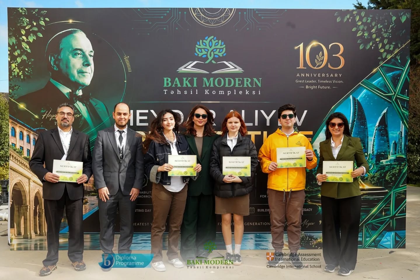 Baku Modern students join tree-planting initiative for a greener future