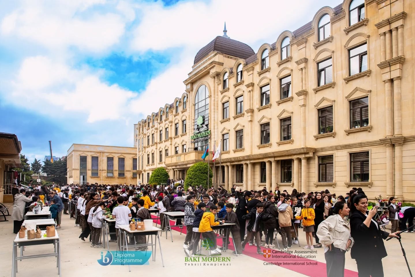 Baku Modern students join tree-planting initiative for a greener future