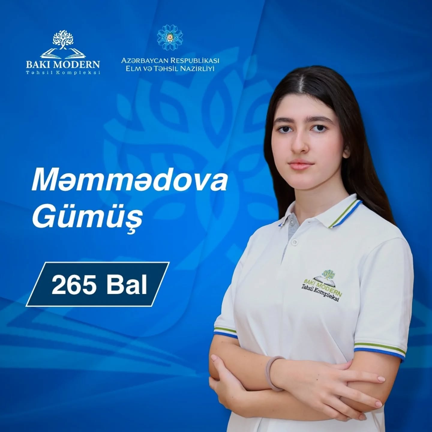Bakı Modern şagirdləri buraxılış imtahanında yüksək nəticələr göstəriblər