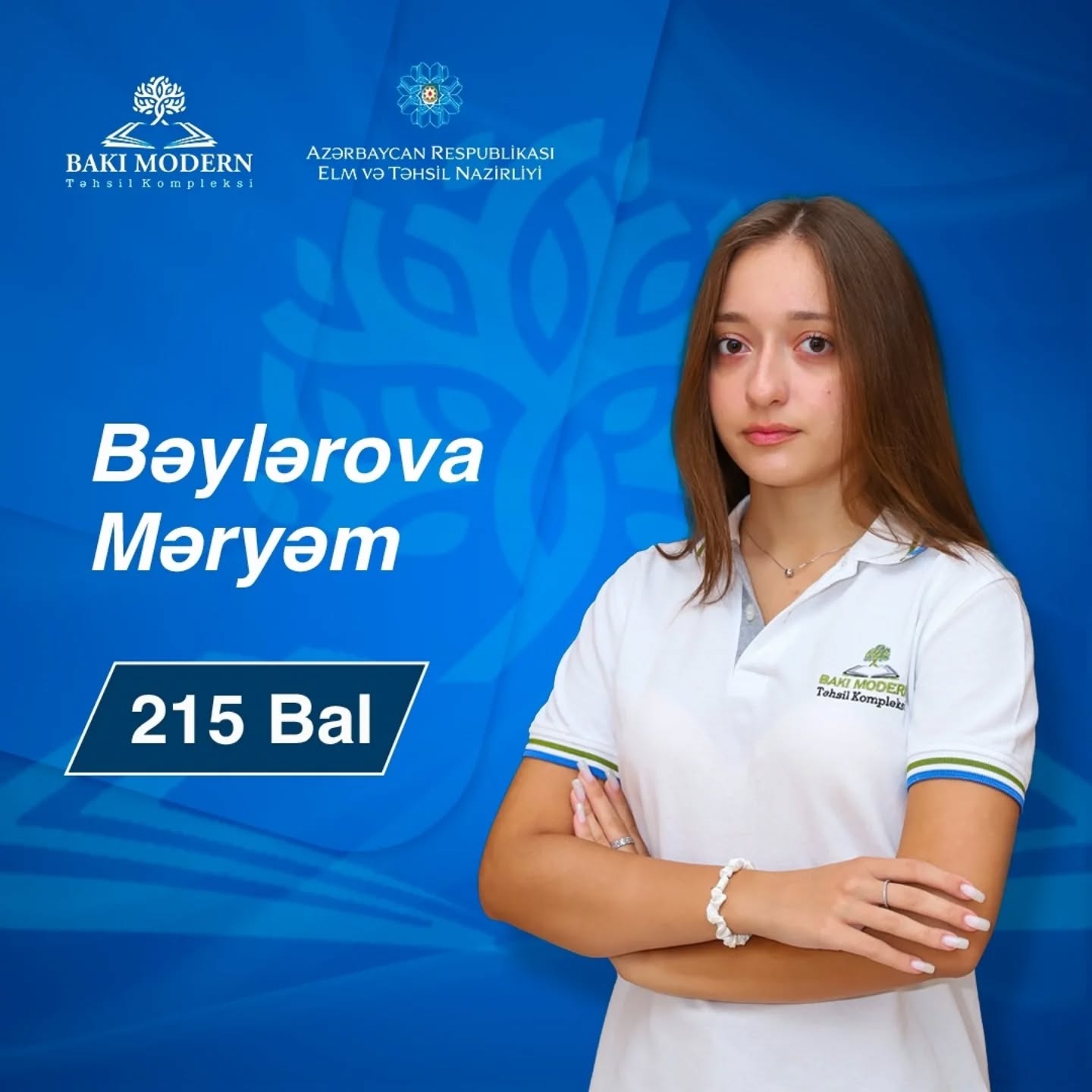 Bakı Modern şagirdləri buraxılış imtahanında yüksək nəticələr göstəriblər