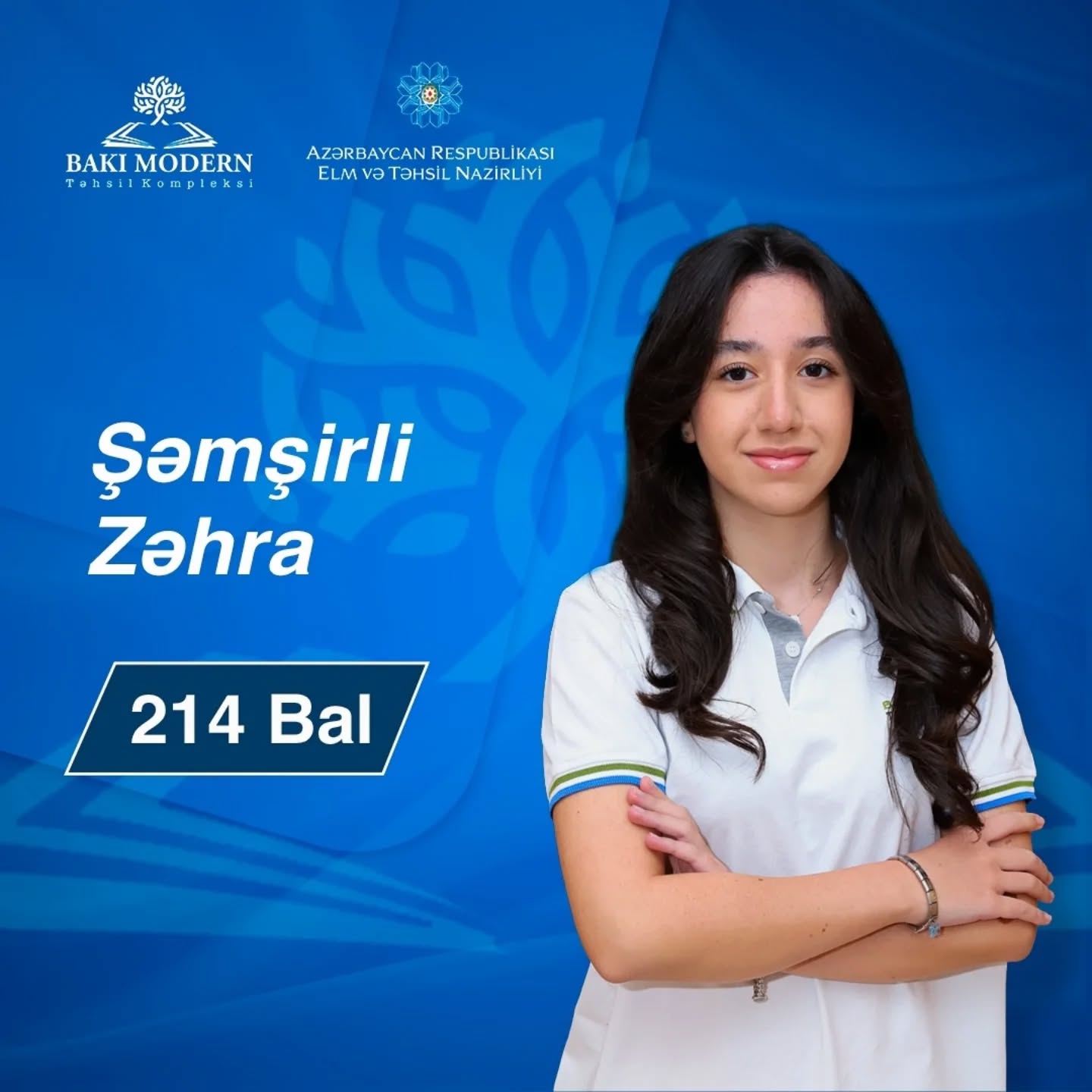 Bakı Modern şagirdləri buraxılış imtahanında yüksək nəticələr göstəriblər