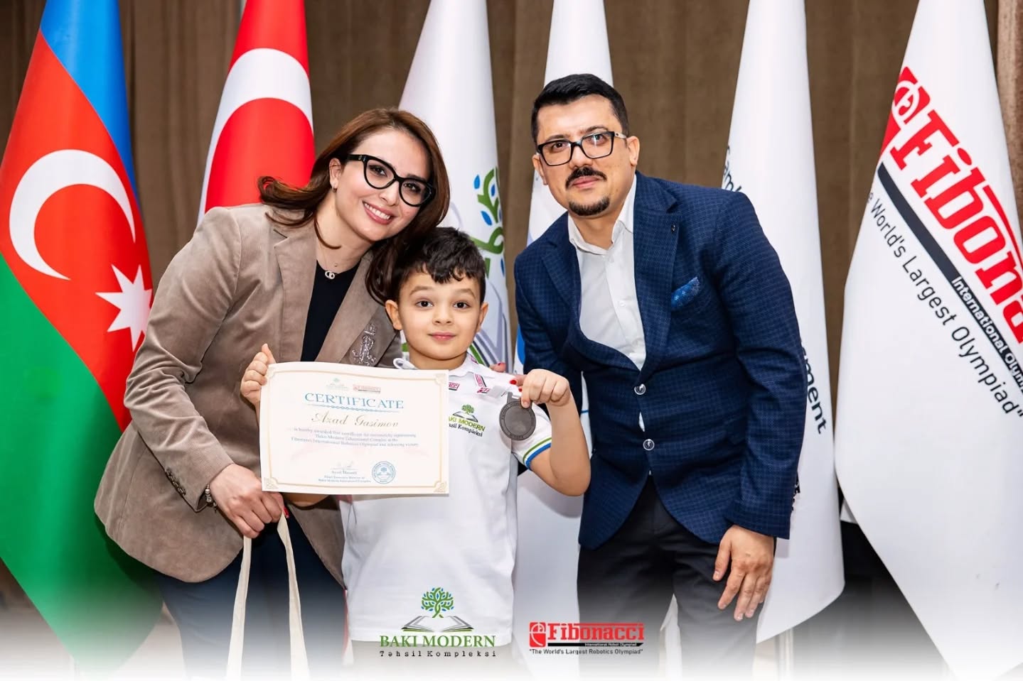 Şagirdlərimizin Fibonacci Beynəlxalq Olimpiadasındakı uğuru qeyd olundu