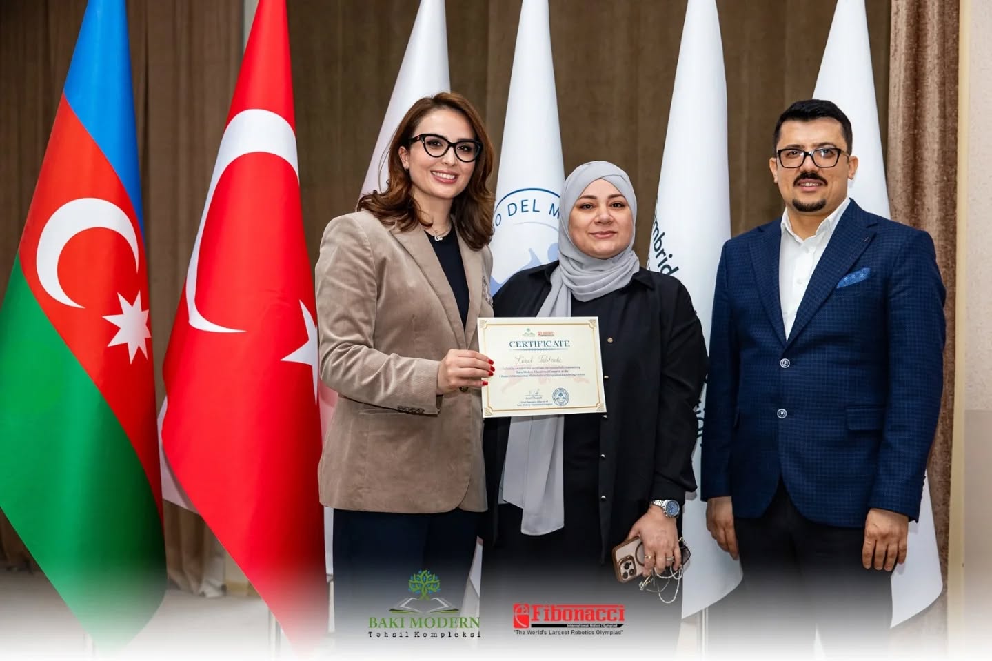 Şagirdlərimizin Fibonacci Beynəlxalq Olimpiadasındakı uğuru qeyd olundu
