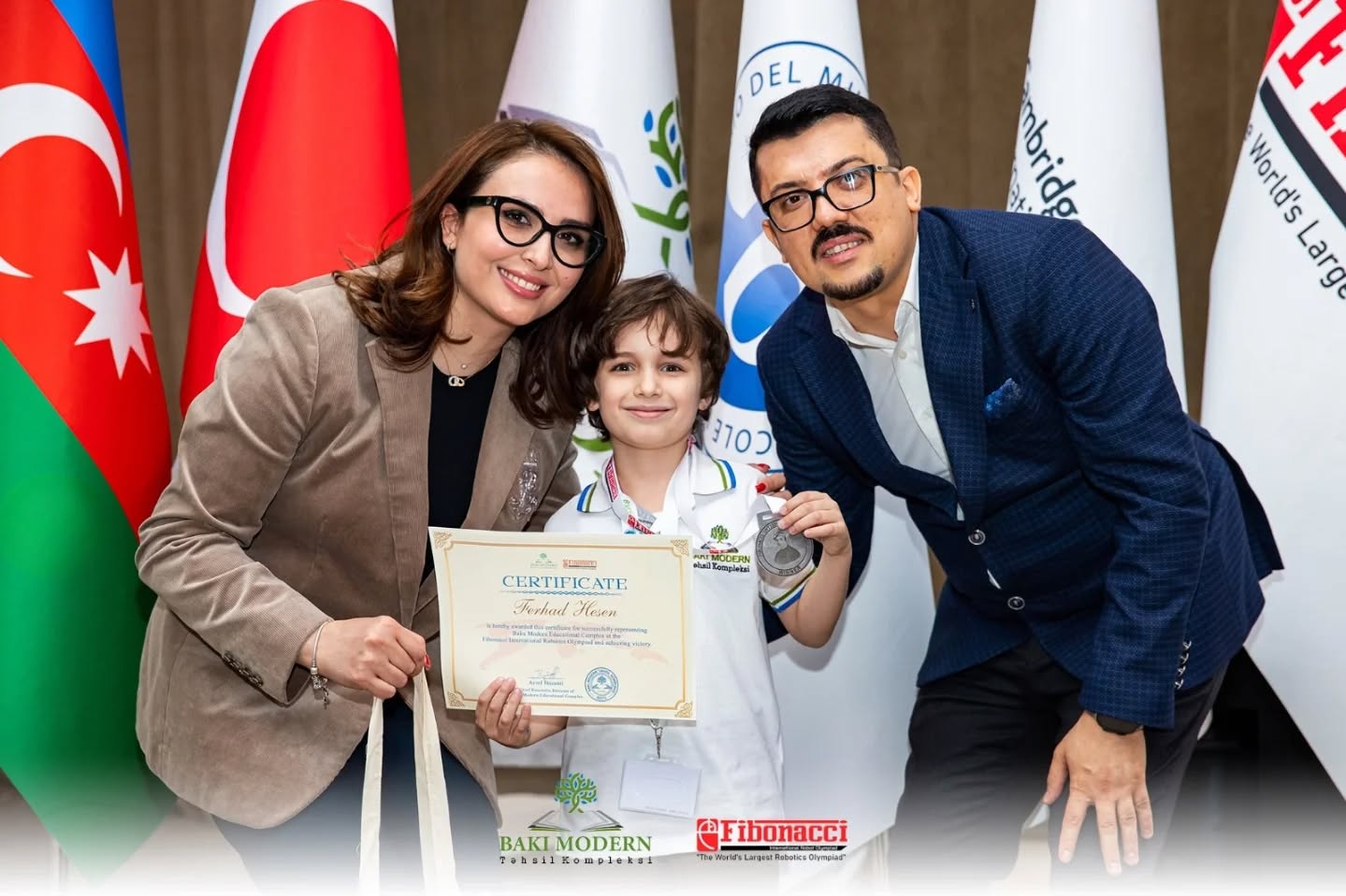 Şagirdlərimizin Fibonacci Beynəlxalq Olimpiadasındakı uğuru qeyd olundu