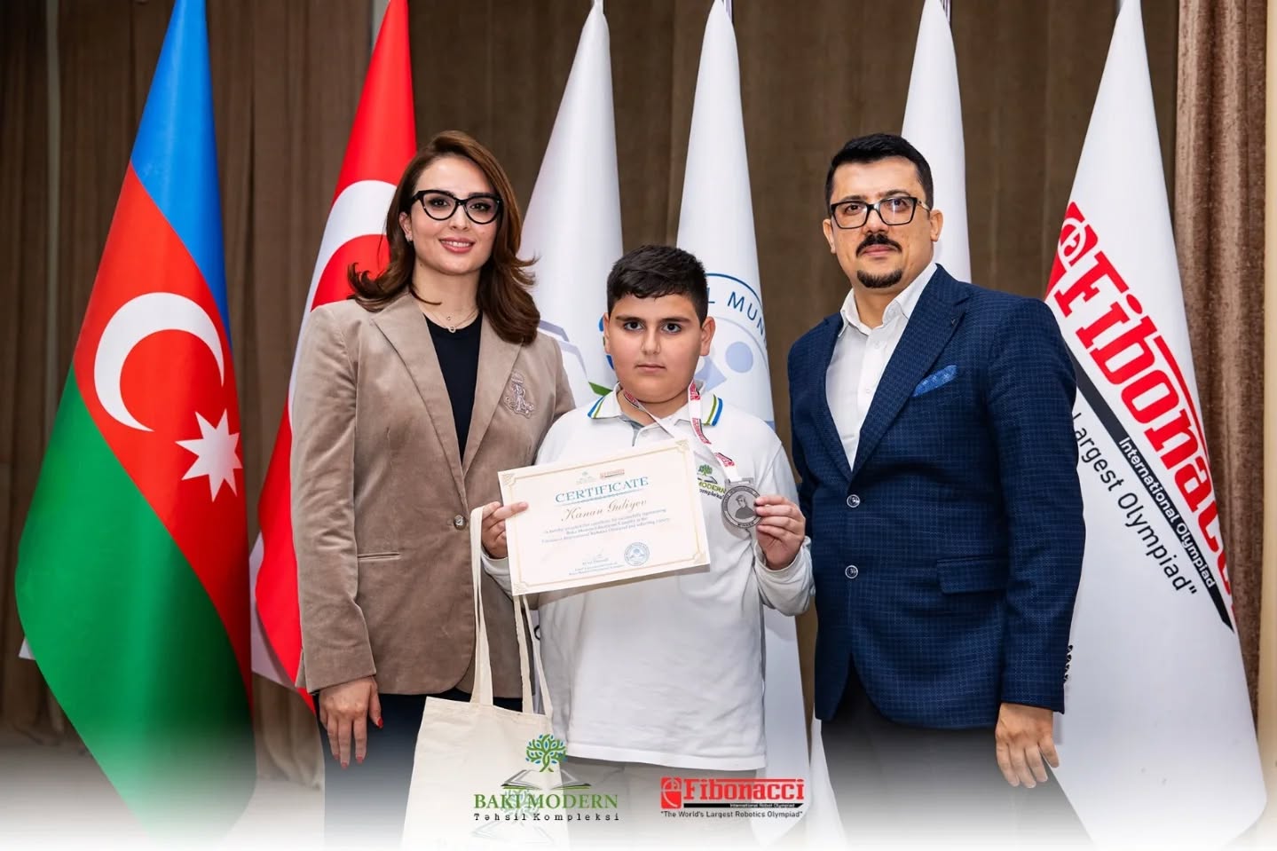 Şagirdlərimizin Fibonacci Beynəlxalq Olimpiadasındakı uğuru qeyd olundu