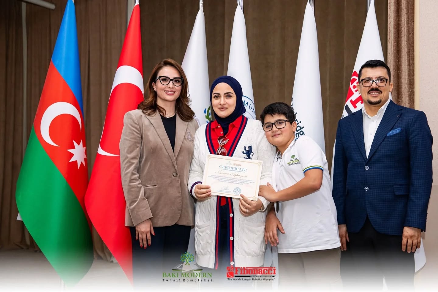 Şagirdlərimizin Fibonacci Beynəlxalq Olimpiadasındakı uğuru qeyd olundu