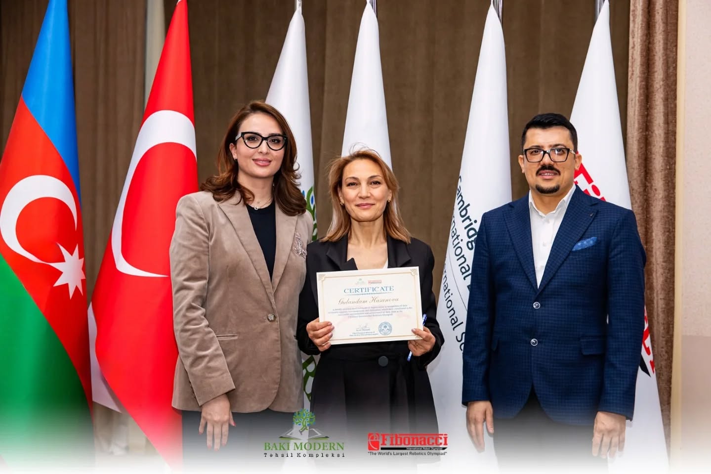 Şagirdlərimizin Fibonacci Beynəlxalq Olimpiadasındakı uğuru qeyd olundu