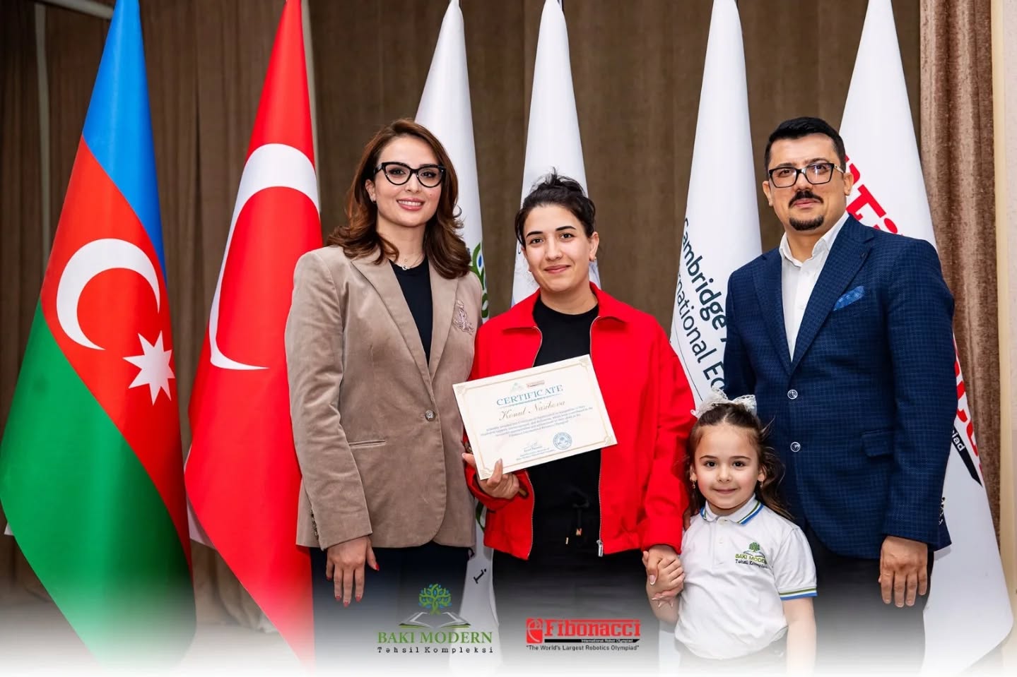 Şagirdlərimizin Fibonacci Beynəlxalq Olimpiadasındakı uğuru qeyd olundu