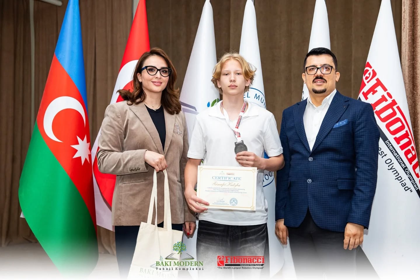 Baku Modern Students Celebrated for Success at International Olympiad