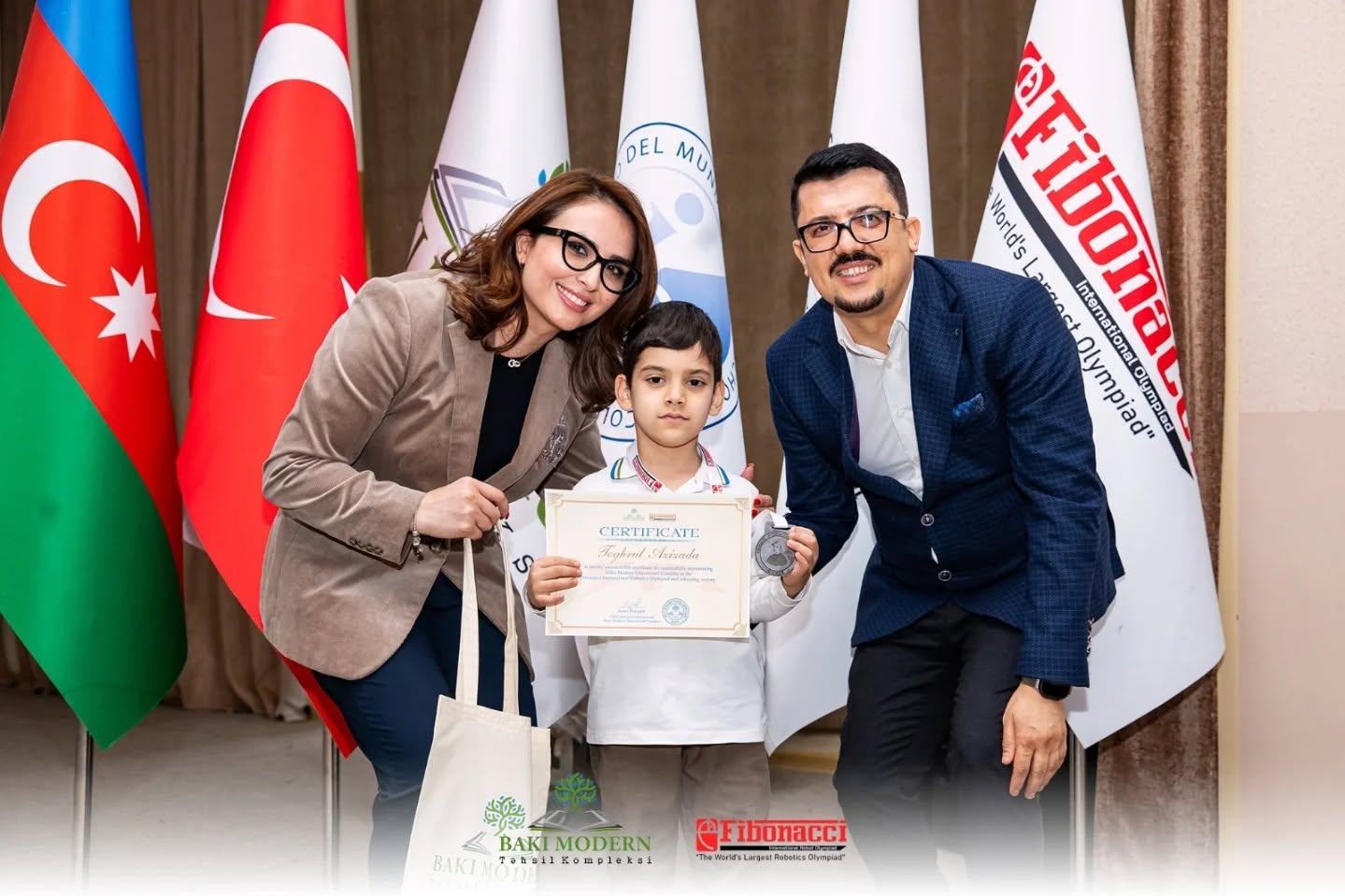 Baku Modern Students Celebrated for Success at International Olympiad